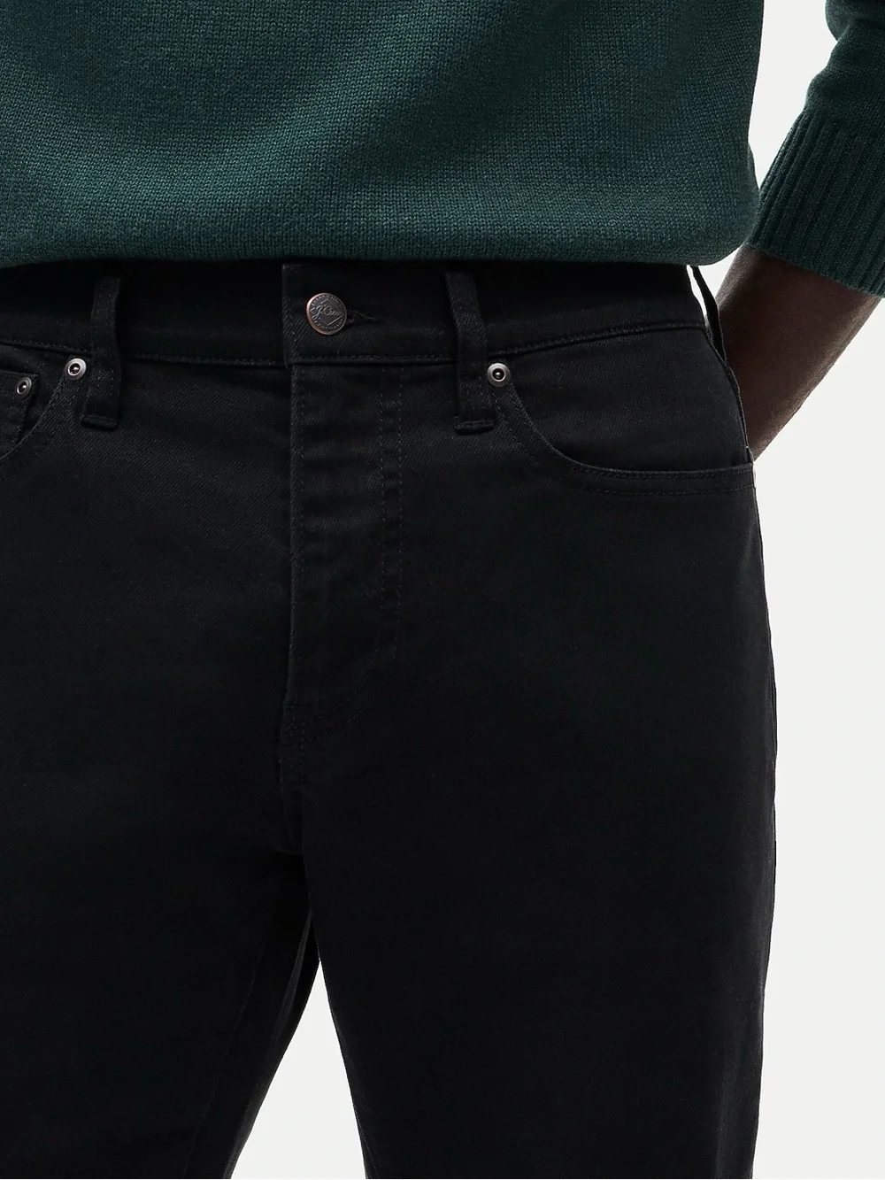 J CREW 484 Slim-fit Bergen five-pocket pant in Black Size 30/30 NWT $118 CH145
